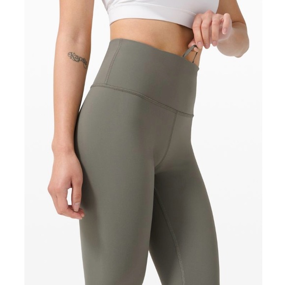 Lululemon Wunder Train High-Rise Tight 24" *Asia Fit in Grey Sage Size XS - Picture 2 of 14